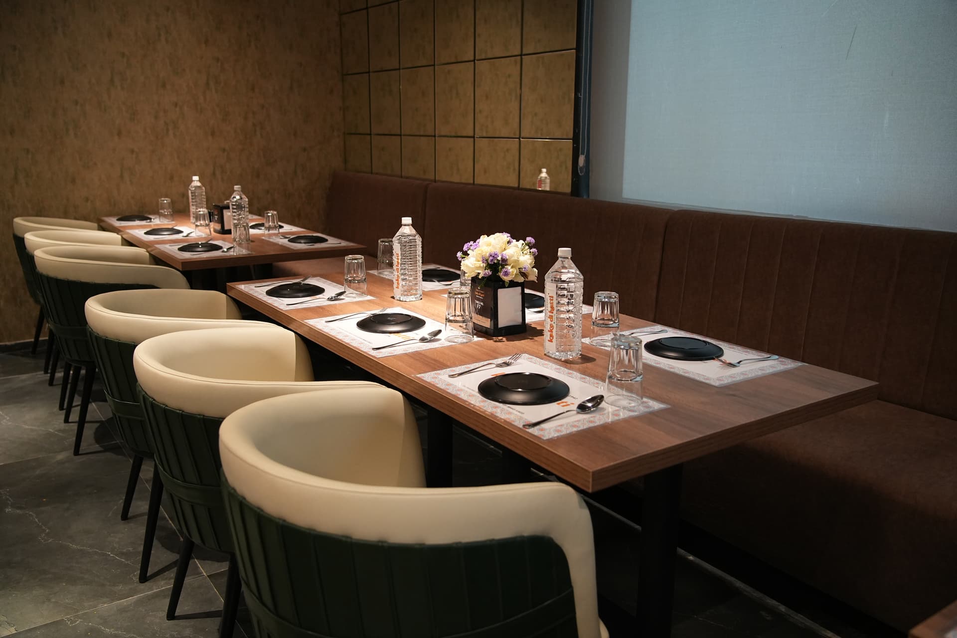 Corporate dinner event